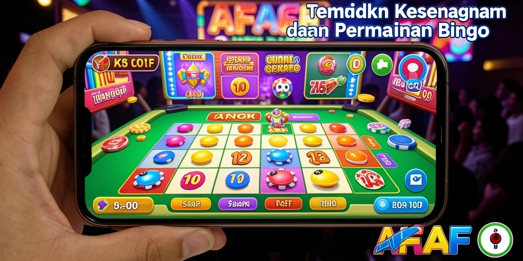 Tampilan gameplay AFAF yang menarik dan penuh warna.