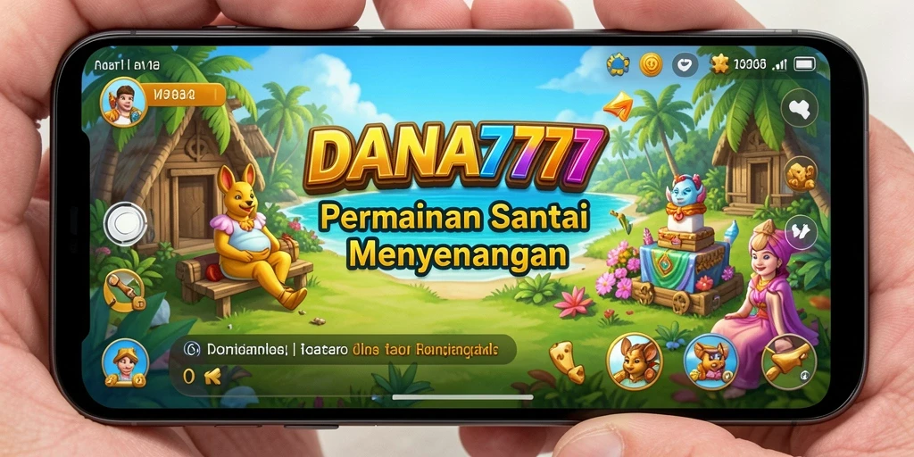 Tampilan gameplay menarik dari DANA777 yang penuh warna.