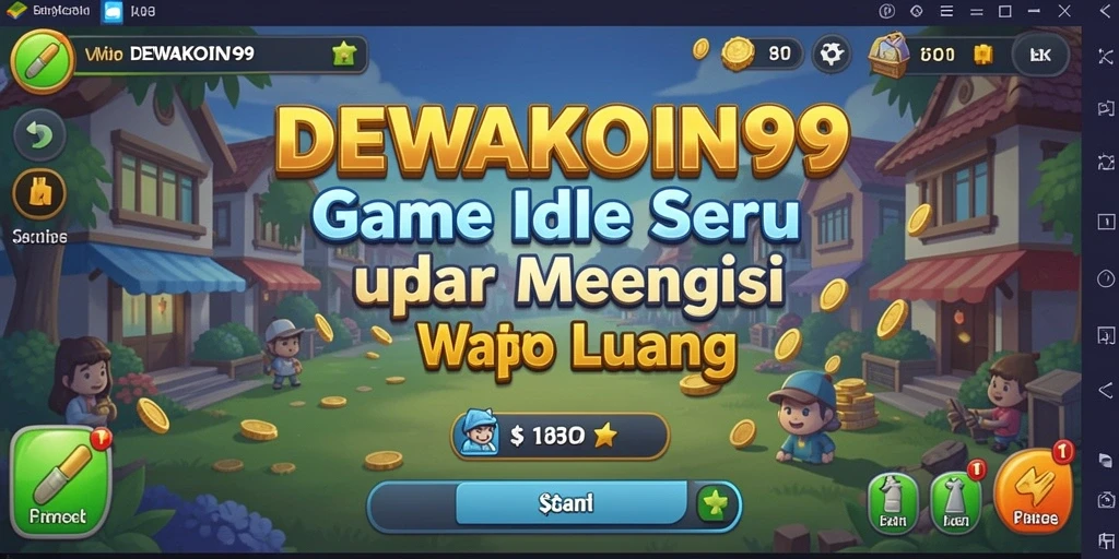 Tampilan gameplay DEWAKOIN99 yang menawan dan interaktif.