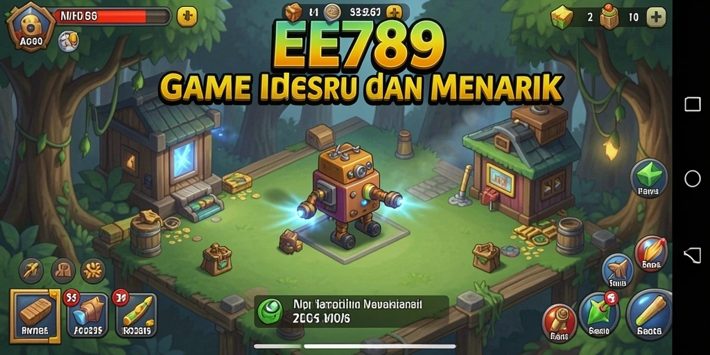 Tampilan gameplay EE789 yang menawan dan menyenangkan.
