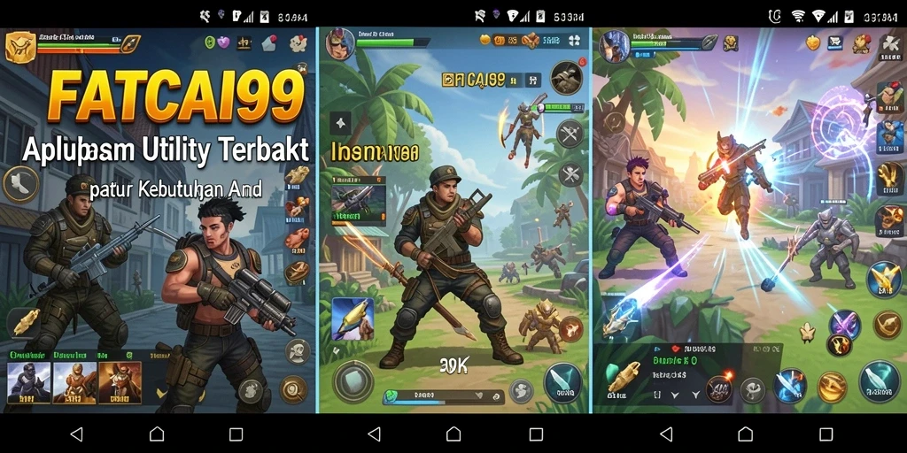 Tampilan antarmuka pengguna dari aplikasi FATCAI99 yang mudah diakses.