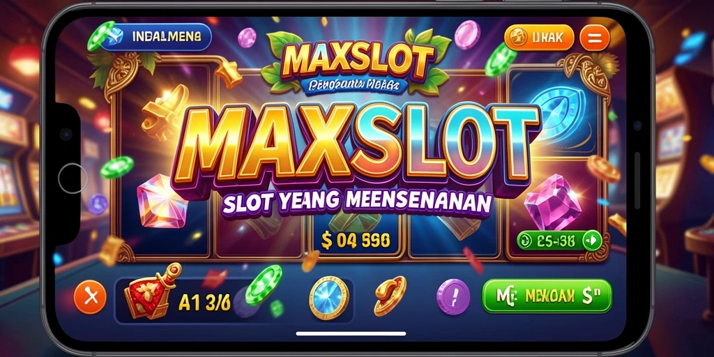 Tampilan menarik dari gameplay slot MAXSLOT yang seru.