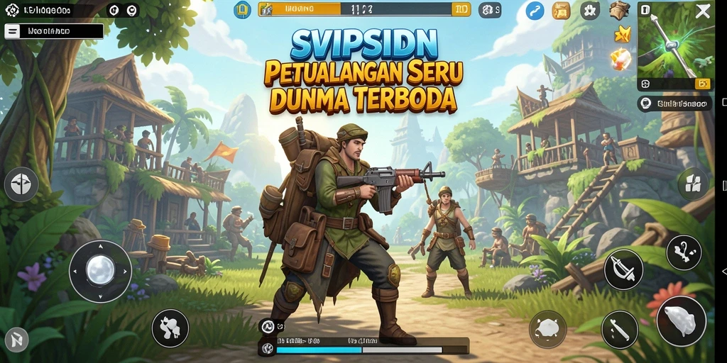 Gameplay seru di dunia terbuka SVIPSIDN.