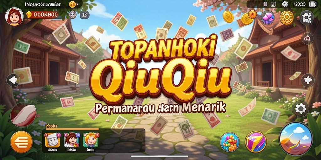 Screenshot gameplay QiuQiu yang menarik dari TOPANHOKI.