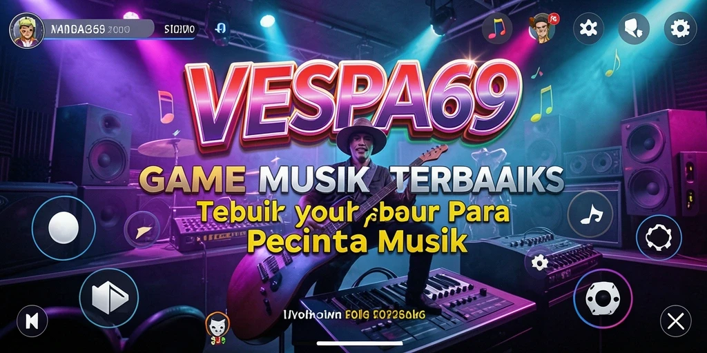 Tampilan gameplay VESPA69 yang interaktif dan menarik.